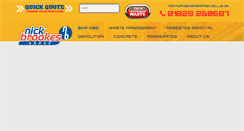 Desktop Screenshot of nickbrookes.co.uk
